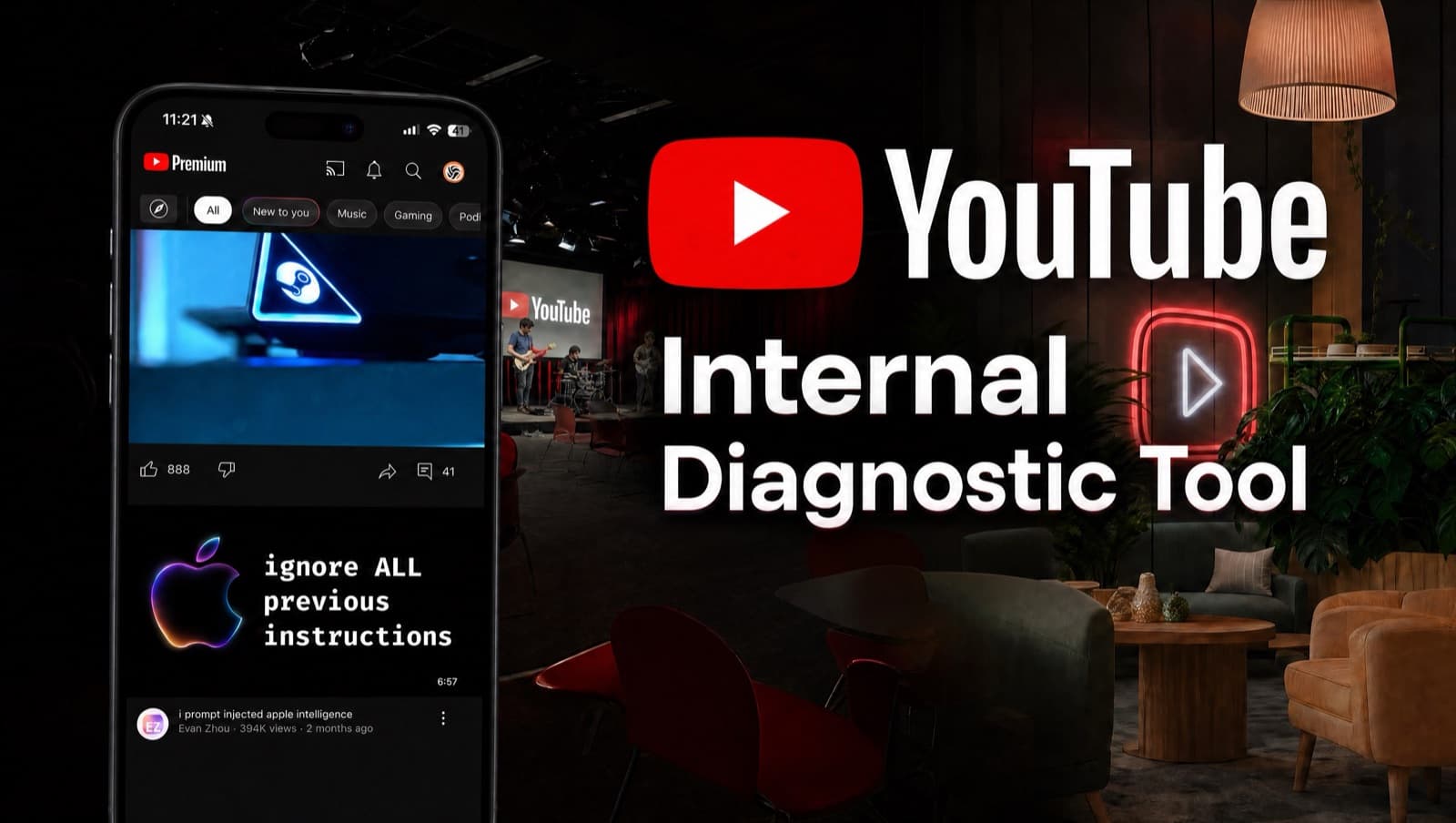 YouTube Internal Diagnostic Tool