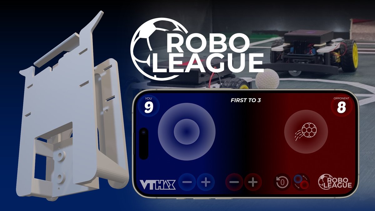 RoboLeague: 1v1 Robot Soccer